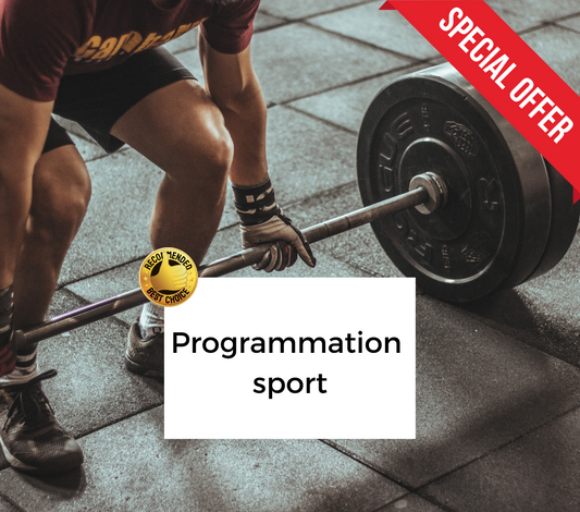 Programmation d'entraînement - 100% personnalisée