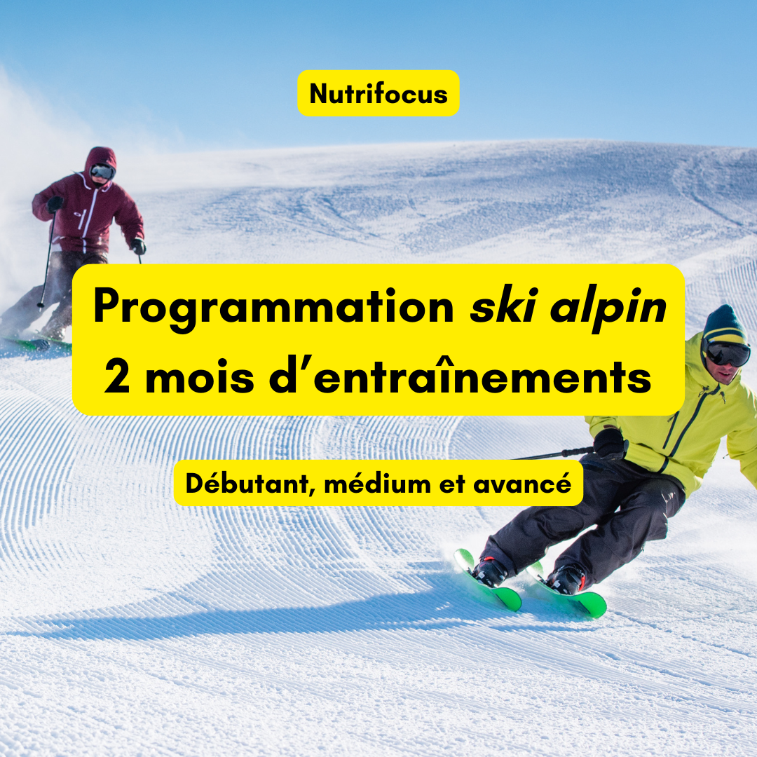 Programme de prépa au ski alpin - 2 mois